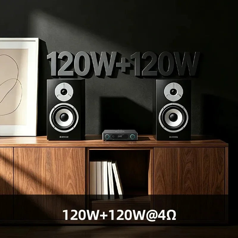 FiiO AIR AMP Streaming Power Amplifier | Roon Ready 120W+120W TPA3255