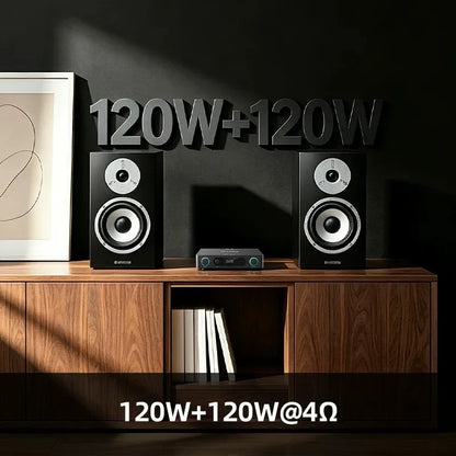 FiiO AIR AMP Streaming Power Amplifier | Roon Ready 120W+120W TPA3255