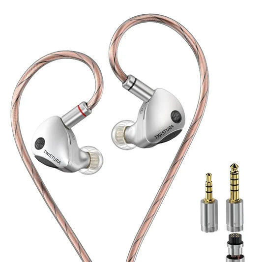 TWISTURA WoodNote Flagship Wood Diaphragm Dynamic Driver IEMs