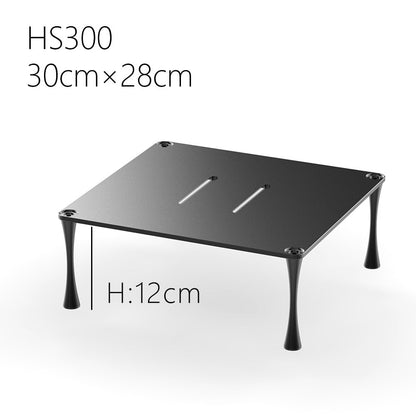 DDHiFi HS300 Black Aluminum HiFi Rack , Storage Holder for Desktop DAC Amp - The HiFi Cat