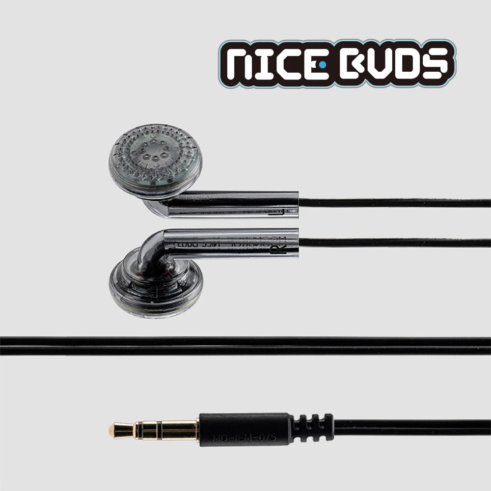 MOONDROP Nice Buds 15.4mm Dynamic Driver Flat-Headed Earphones