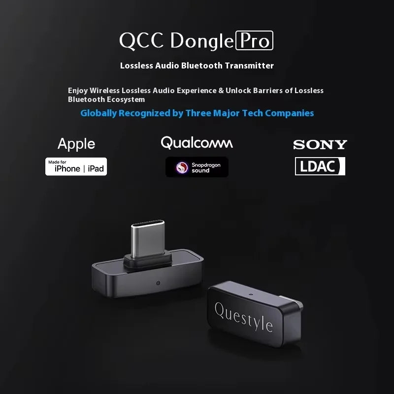 Questyle QCC Dongle Pro2 BT Transmitter | Bluetooth 6.1 LDAC LHDC