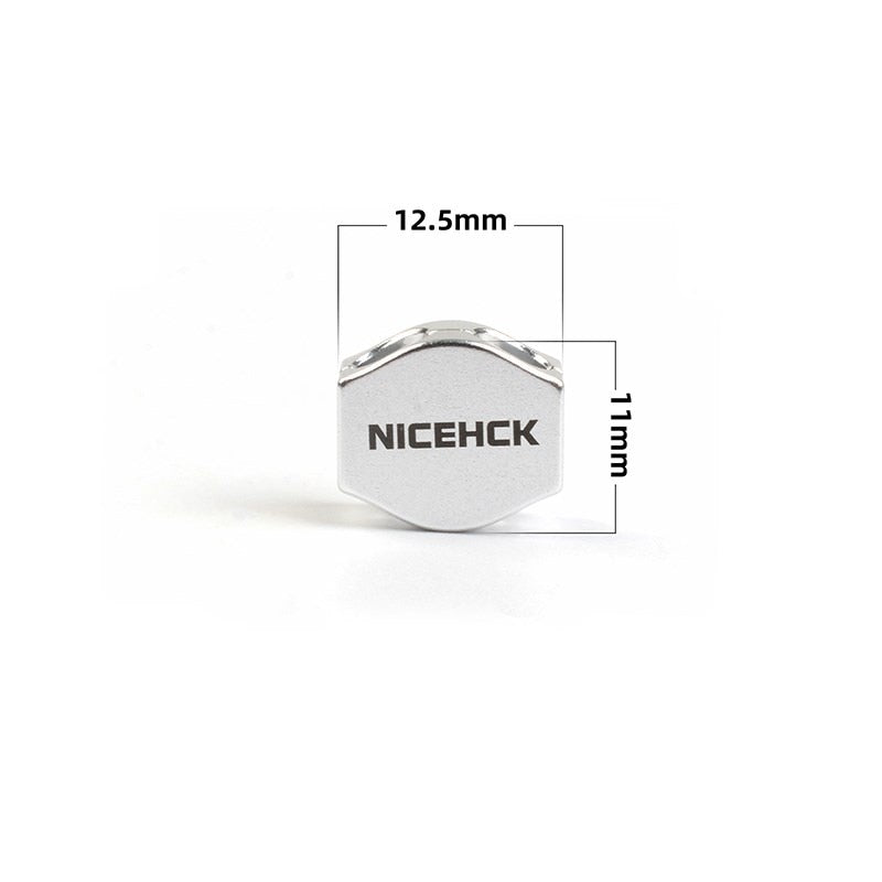 NiceHCK HiFi Cable Slider Alloy Material Shock Absorbing and Reduce Stethoscope effect Acoustic - The HiFi Cat