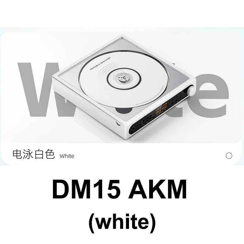 FiiO DM15 AKM Version Portable Stereo CD Player Dual AKM AK4493S DAC chips supports Track Ripping Bluetooth aptX