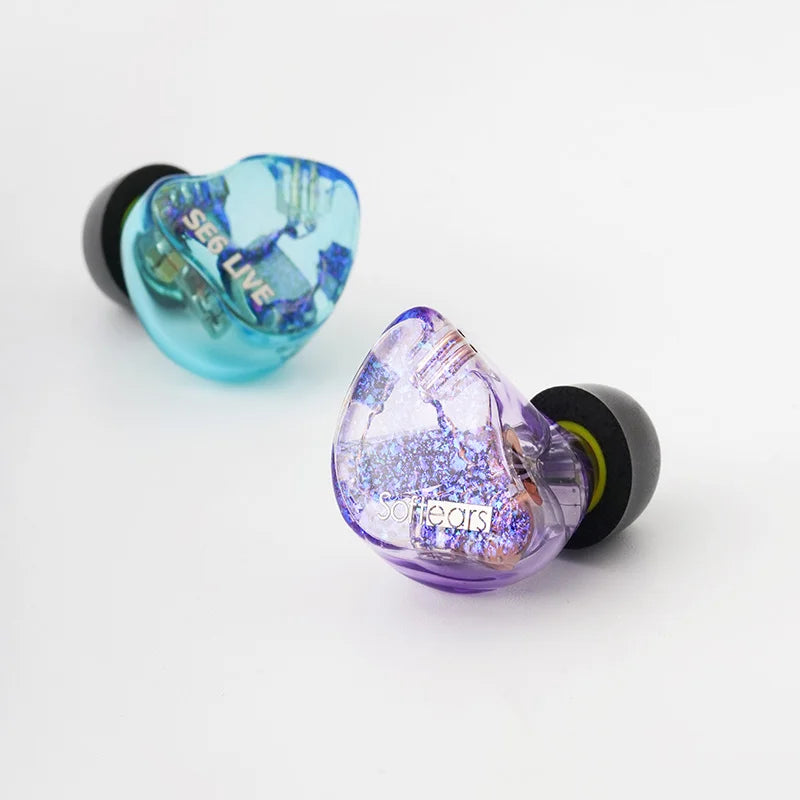 Softears SE6 Live Professional Stage In-Ear Monitor with 6 Balanced Armature Drivers