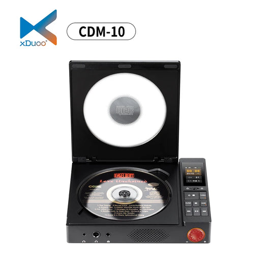 xDuoo CDM-10 High-Performance Portable Tube CD Player | Dual CS43198