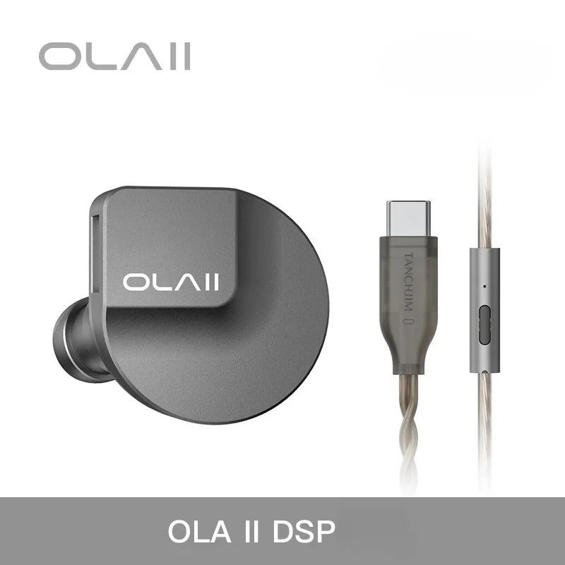 TANCHJIM OLA II Coaxial Hybrid IEM (1DD+1BA) | DMT5 Dynamic + PURE-Hi BA, 8-Band PEQ DSP