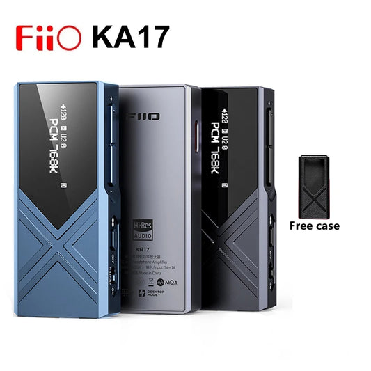 FiiO KA17 Portable USB DAC & Headphone Amplifier Dual ES9069Q