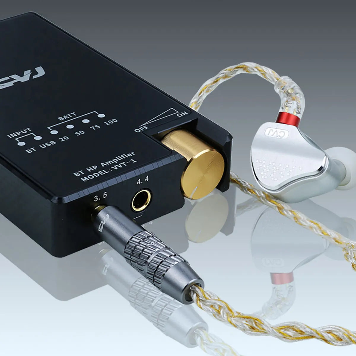 CVJ VVT-1 Portable BT Dual ESS9039Q2M  Dac and Headphone Amplifier - The HiFi Cat
