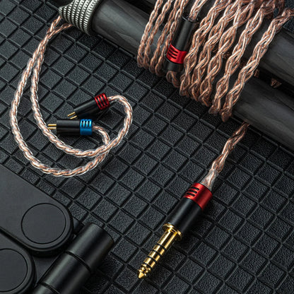 YONGSE Meteor 6N OOC Copper Upgrade Cable 3.5/2.5/4.4 Balanced Plug Options - The HiFi Cat