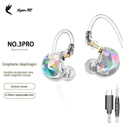 TFZ NO.3 Pro Supertfz In Ear Headphones Hifi 3.5mm/Type-c Earphone - The HiFi Cat