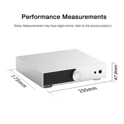 SMSL H200 Fully Balanced Headphone Amplifier & Preamplifier | PLFC+ Circuit, 131dB SNR, 3-Level Gain