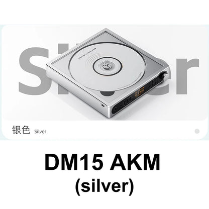 FiiO DM15 AKM Version Portable Stereo CD Player Dual AKM AK4493S DAC chips supports Track Ripping Bluetooth aptX