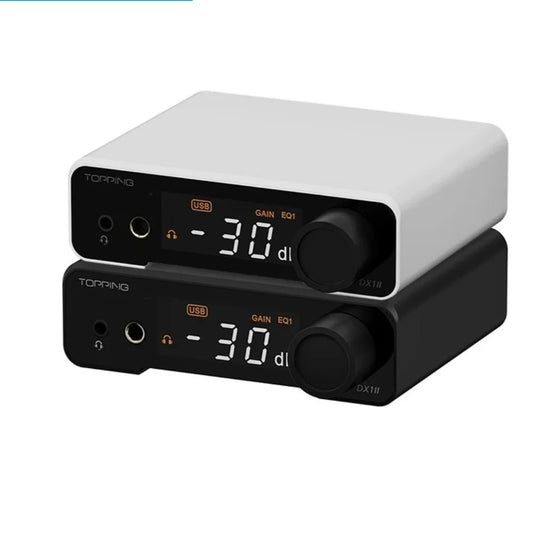 TOPPING DX1 II DAC & Headphone Amplifier | ES9039Q2M | Gaming Ready