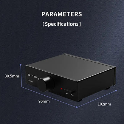 SMSL DA1 Mini Power Amplifier TPA3118 65W*2(4Ω）Amp - The HiFi Cat