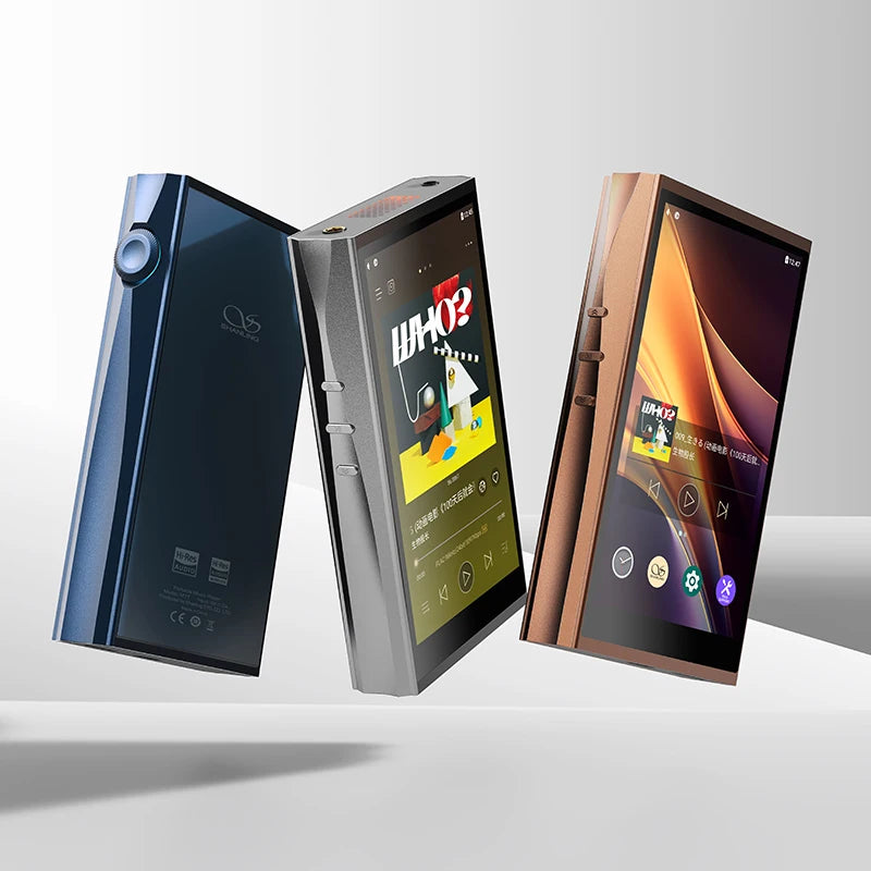 SHANLING M7T Android 13 Portable Hi-Res Audio Player Dual AKM AK4498EX AK4191 DAC AMP Reference Sound Two-way Bluetooth LDAC