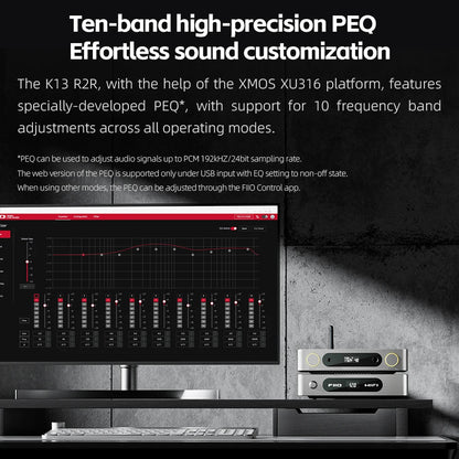 FiiO K13 R2R Desktop DAC Headphone AMP