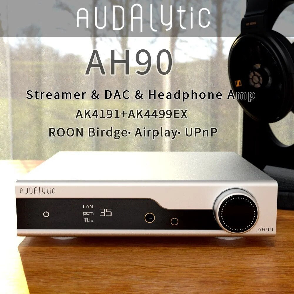 Gustard Audalytic AH90 Streamer, AK4499EX DAC & 4.4mm Headphone Amplifier - The HiFi Cat