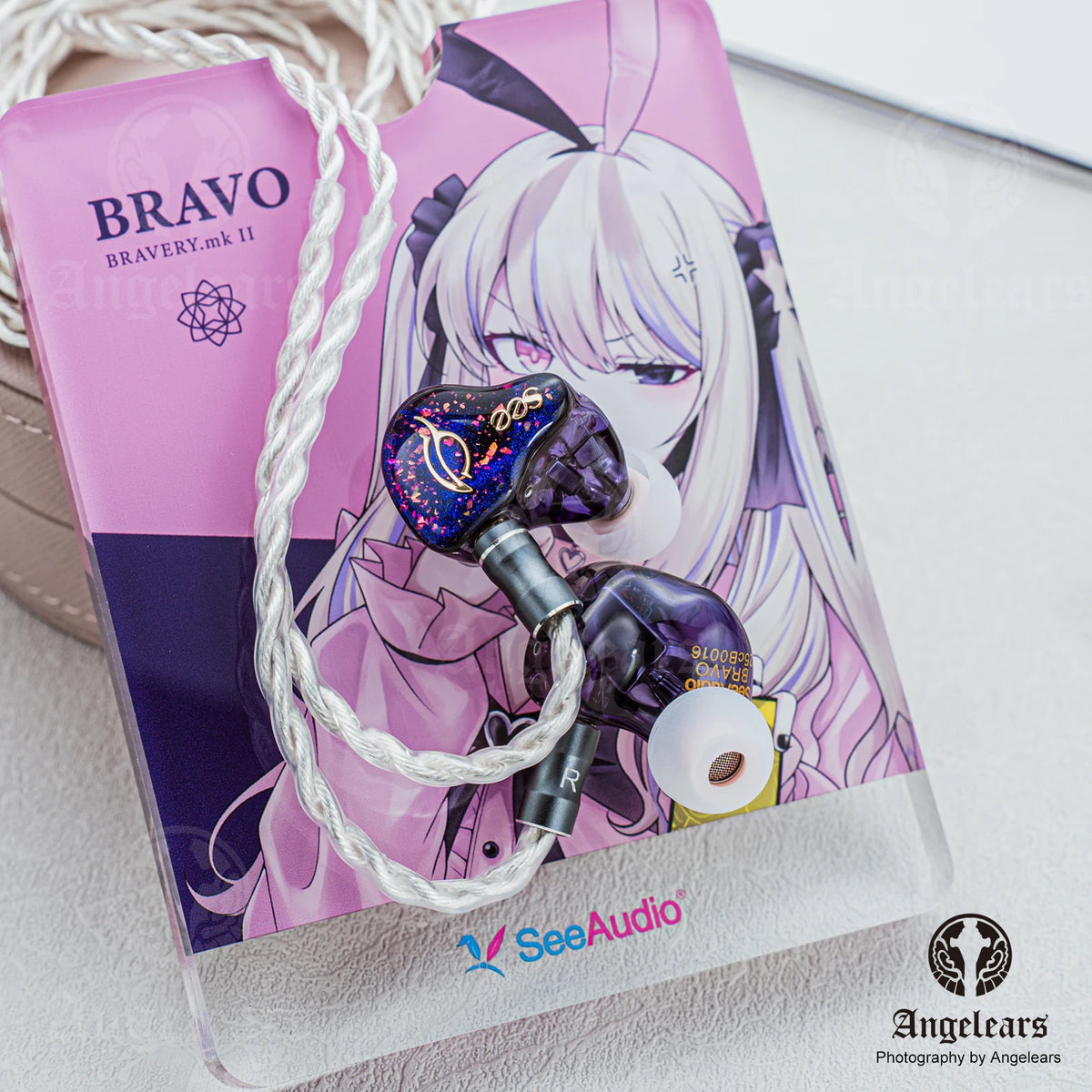 SeeAudio Bravo 3BA+1DD Hybrid IEM | Four-Way Crossover | 3.5mm & 4.4mm