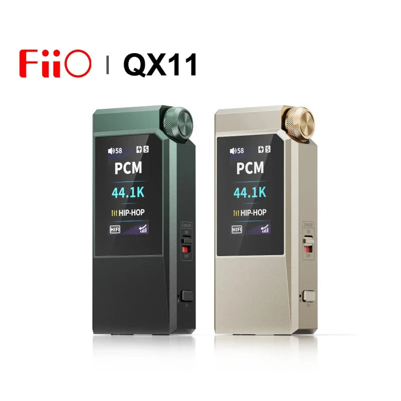 FiiO QX11 DAC & Headphone Amplifier | Dual ES9069Q | HiFi & Gaming Modes