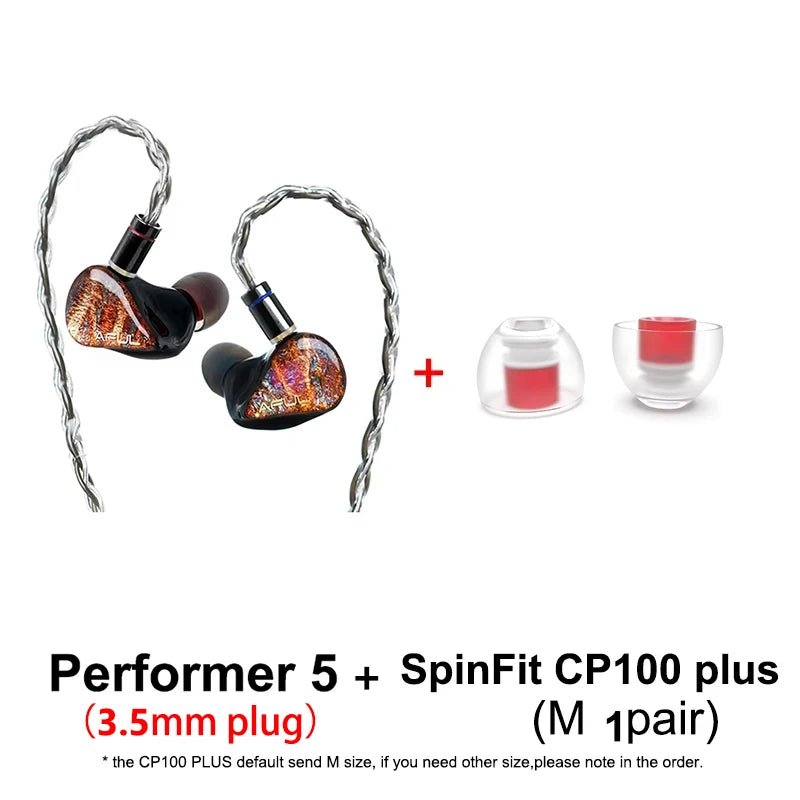 AFUL P5 Performer 5 1DD+4BA Hybrid Drivers In - Ear Monitors Earphone - The HiFi Cat