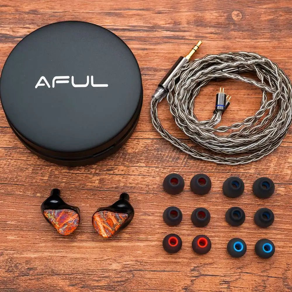 AFUL P5 Performer 5 1DD+4BA Hybrid Drivers In - Ear Monitors Earphone - The HiFi Cat