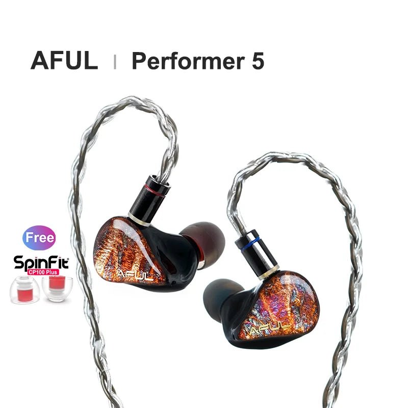 AFUL P5 Performer 5 1DD+4BA Hybrid Drivers In - Ear Monitors Earphone - The HiFi Cat