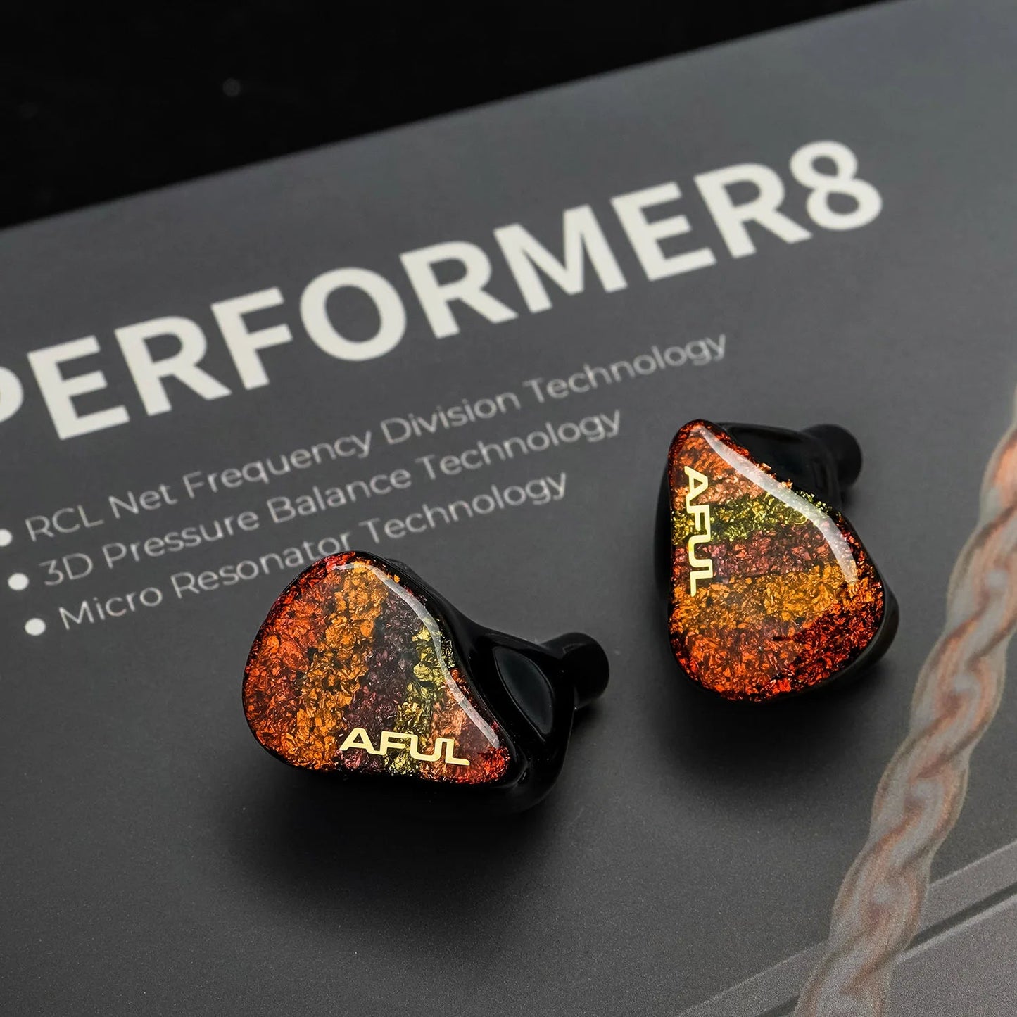 AFUL Performer 8/Performer8 Hybrid Drivers Wired Earphones 1DD+ 7BA in - Ear - The HiFi Cat