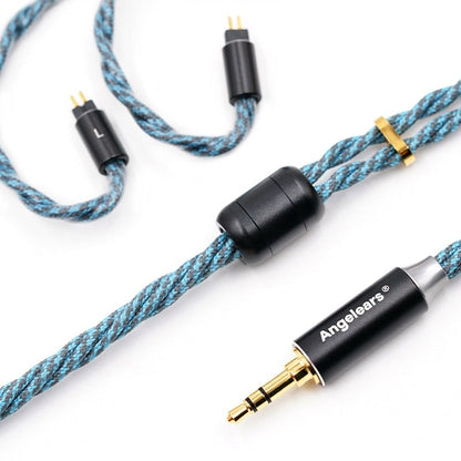 Angelears Abyssal Graphene alloy 7N OCC HIFI Earphone Cable 3.5/4.4mm - The HiFi Cat