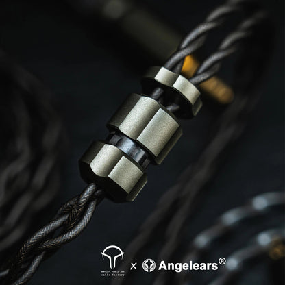 Angelears × YONGSE Fujin Flagship IEM Cable | Furukawa Silver-Gold Alloy + Palladium-Plated + OCC - The HiFi Cat