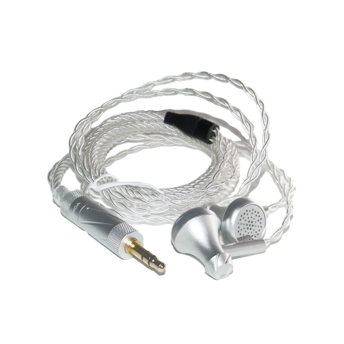 AOSHIDA E60 14.2mm Dynamic Driver Wired Flathead Earphone - The HiFi Cat