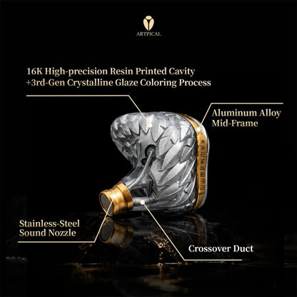 ARTPICAL Gabriel 3 Planar + 2 BA Hybrid In-Ear Monitors - The HiFi Cat