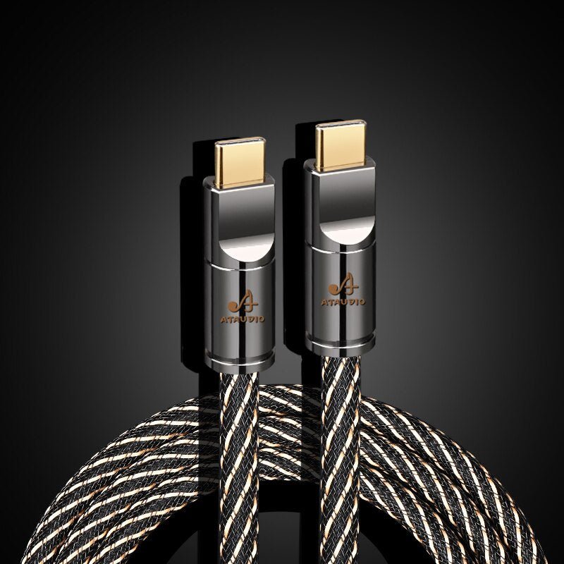 ATAUDIO HIFI USB OTG Cable USB Type A to B USB Cable - The HiFi Cat