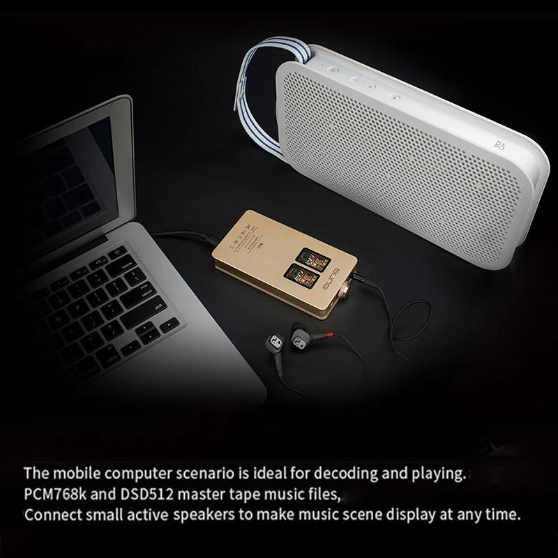 AUNE BU1 Fully Discrete Portable DAC Headphone Amplifier - The HiFi Cat