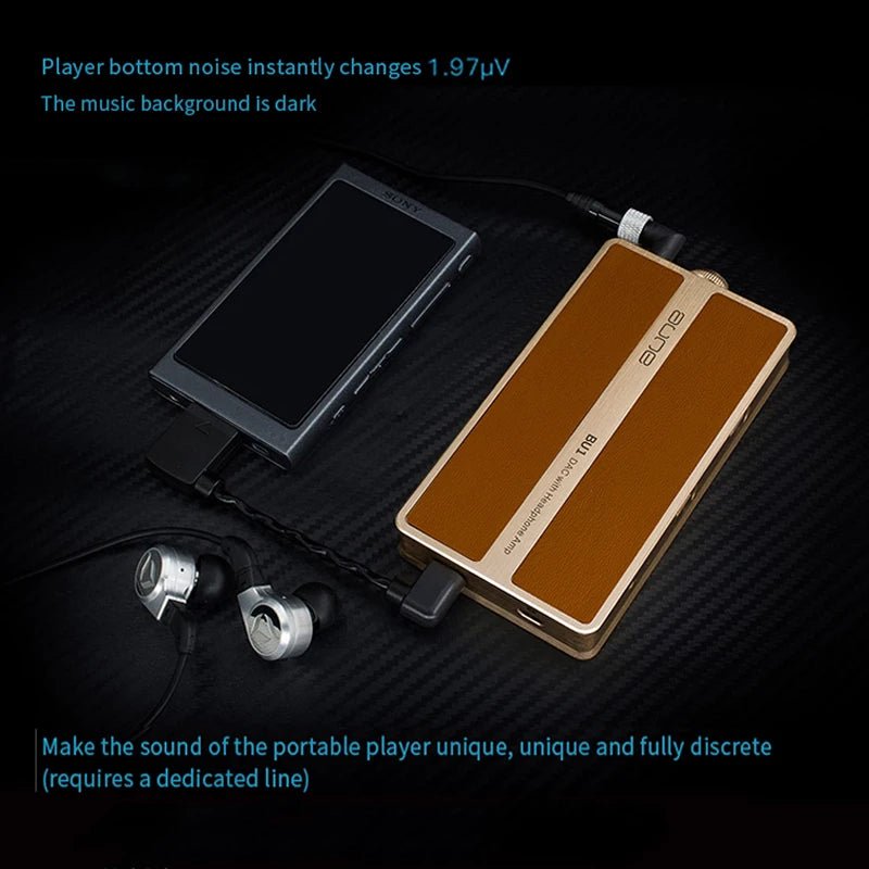 AUNE BU1 Fully Discrete Portable DAC Headphone Amplifier - The HiFi Cat