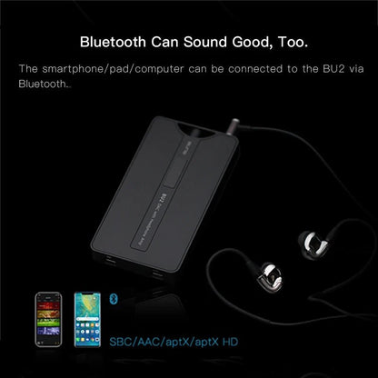 AUNE BU2 LDAC Version Bluetooth DAC Headphone Amplifier Dual ES9318 - The HiFi Cat