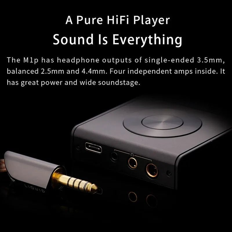 AUNE M1P HiFi MP3 Player: 32Bit/768kHz, Balanced Output, Bluetooth DAC/amp - The HiFi Cat