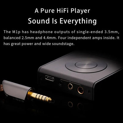 AUNE M1P HiFi MP3 Player: 32Bit/768kHz, Balanced Output, Bluetooth DAC/amp - The HiFi Cat