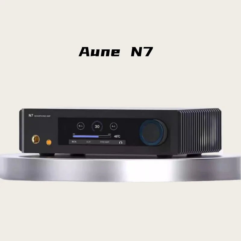 Aune N7 R2R front - end A - class balanced headphone amplifier - The HiFi Cat