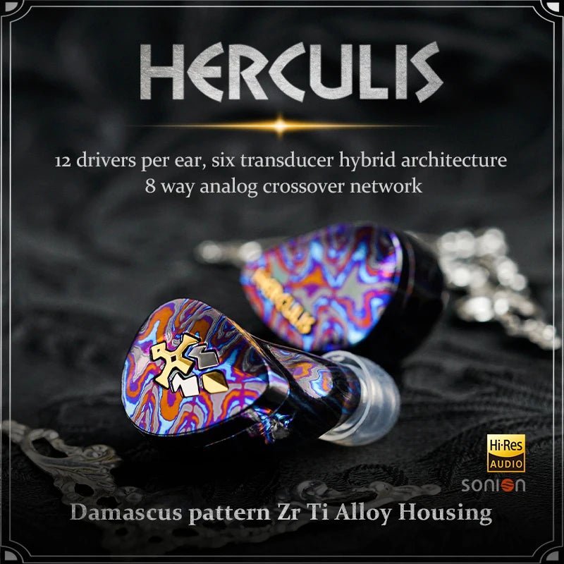 BGVP Herculis 12-Driver Hybrid Flagship In-Ear Monitors - The HiFi Cat