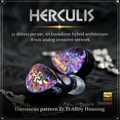 BGVP Herculis 12-Driver Hybrid Flagship In-Ear Monitors - The HiFi Cat
