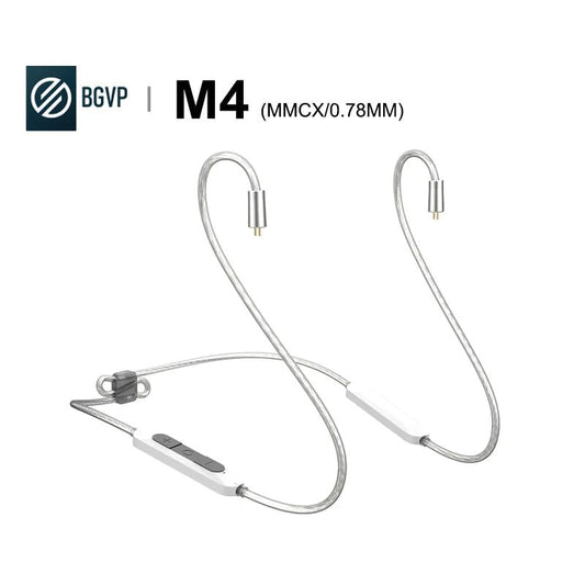 BGVP M4 Neck - Mounted Bluetooth 5.4 Adapter Earphone Cable - The HiFi Cat