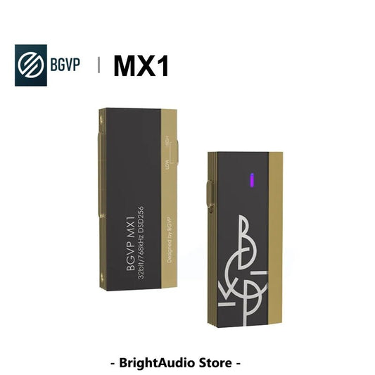 BGVP MX1 Hi - Res Portable USB DAC AMP with Dual CS43198 Chips - The HiFi Cat