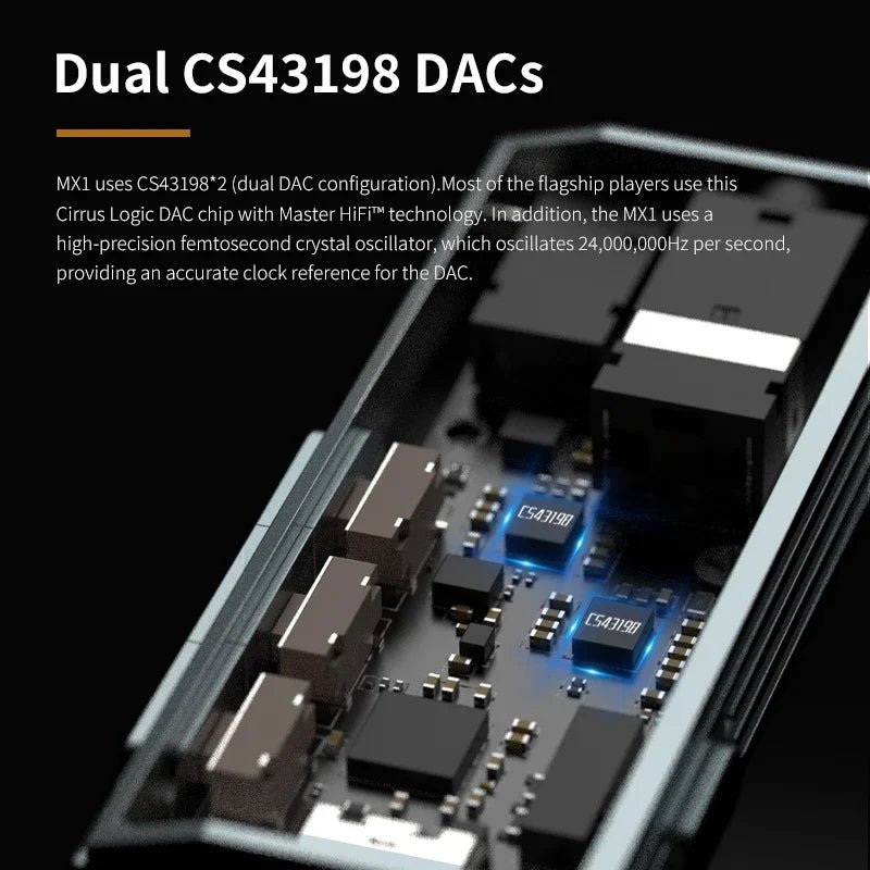BGVP MX1 Hi - Res Portable USB DAC AMP with Dual CS43198 Chips - The HiFi Cat