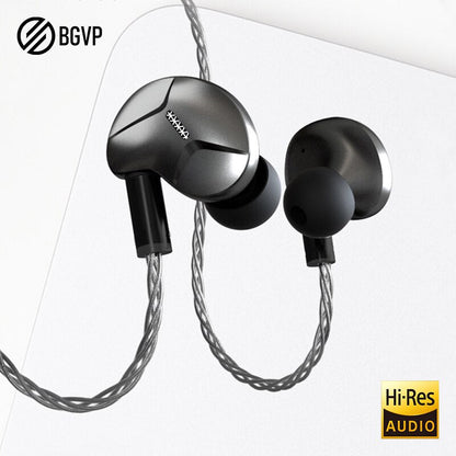 BGVP ZERO In - ear Electrostatic Dynamic Earphones Balanced Bass Wired Headphones - The HiFi Cat