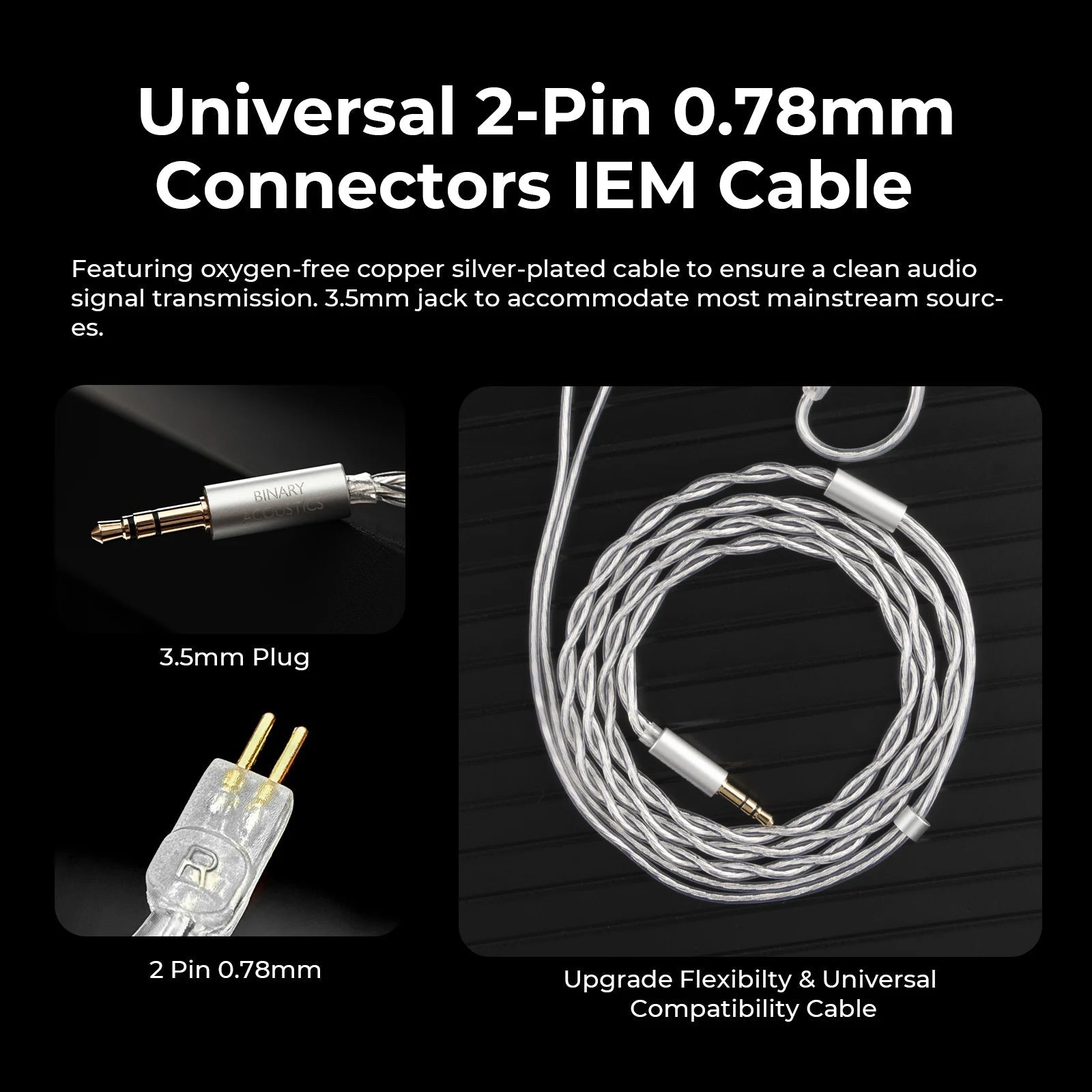 Binary EP321 World's First MEMS Tribrid IEM | 2DD+3BA+MEMS Direct
