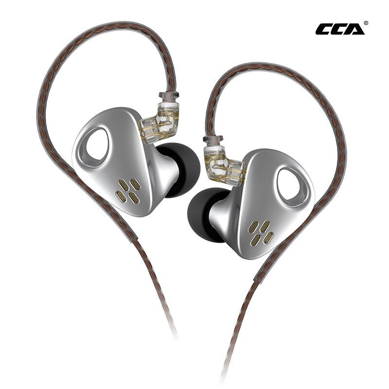 CCA CXS Wired Earphone HiFi Metal Aluminum In Ear Monitor Earbuds Headphones - The HiFi Cat