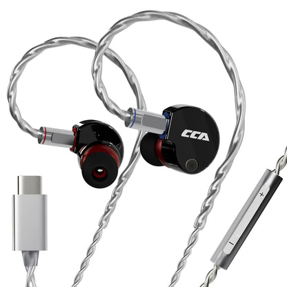 CCA Phoenix In - Ear Monitor All - Metal Dual - Magnet Dynamic Driver IEM - The HiFi Cat
