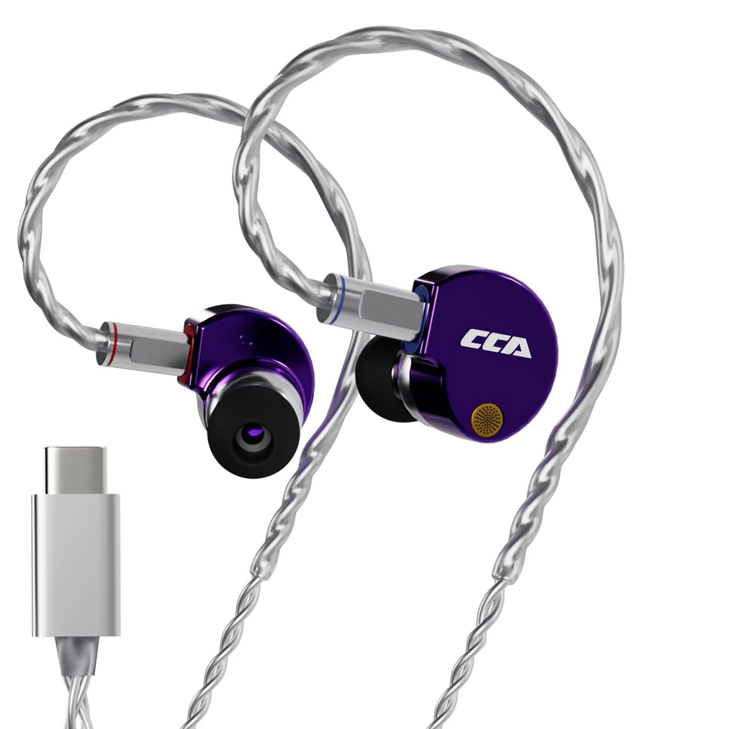 CCA Phoenix In - Ear Monitor All - Metal Dual - Magnet Dynamic Driver IEM - The HiFi Cat