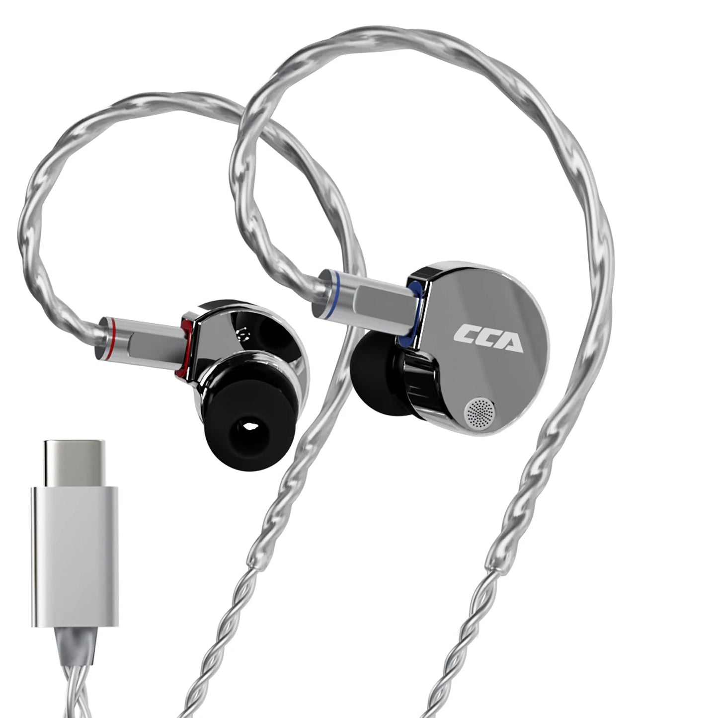 CCA Phoenix In - Ear Monitor All - Metal Dual - Magnet Dynamic Driver IEM - The HiFi Cat